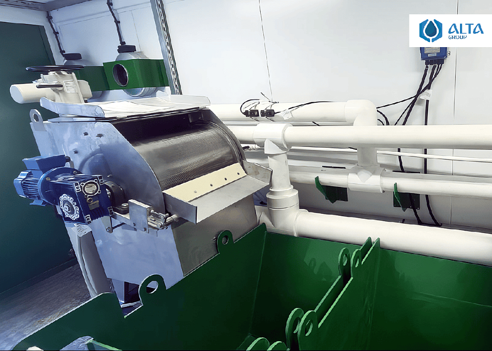 Хозяйственно-бытовой сток - 300 м3 в сутки, Санаторий «Вяжути», Республика Беларусь